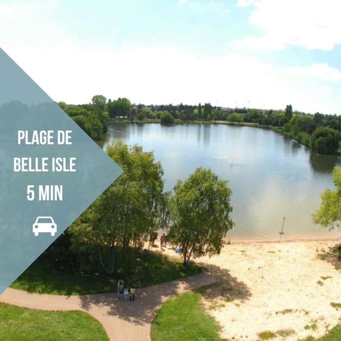 Le Paisible • Garage Privatif • Traversant • Calme Châteauroux Exteriör bild