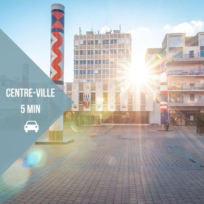Le Paisible • Garage Privatif • Traversant • Calme Châteauroux Exteriör bild